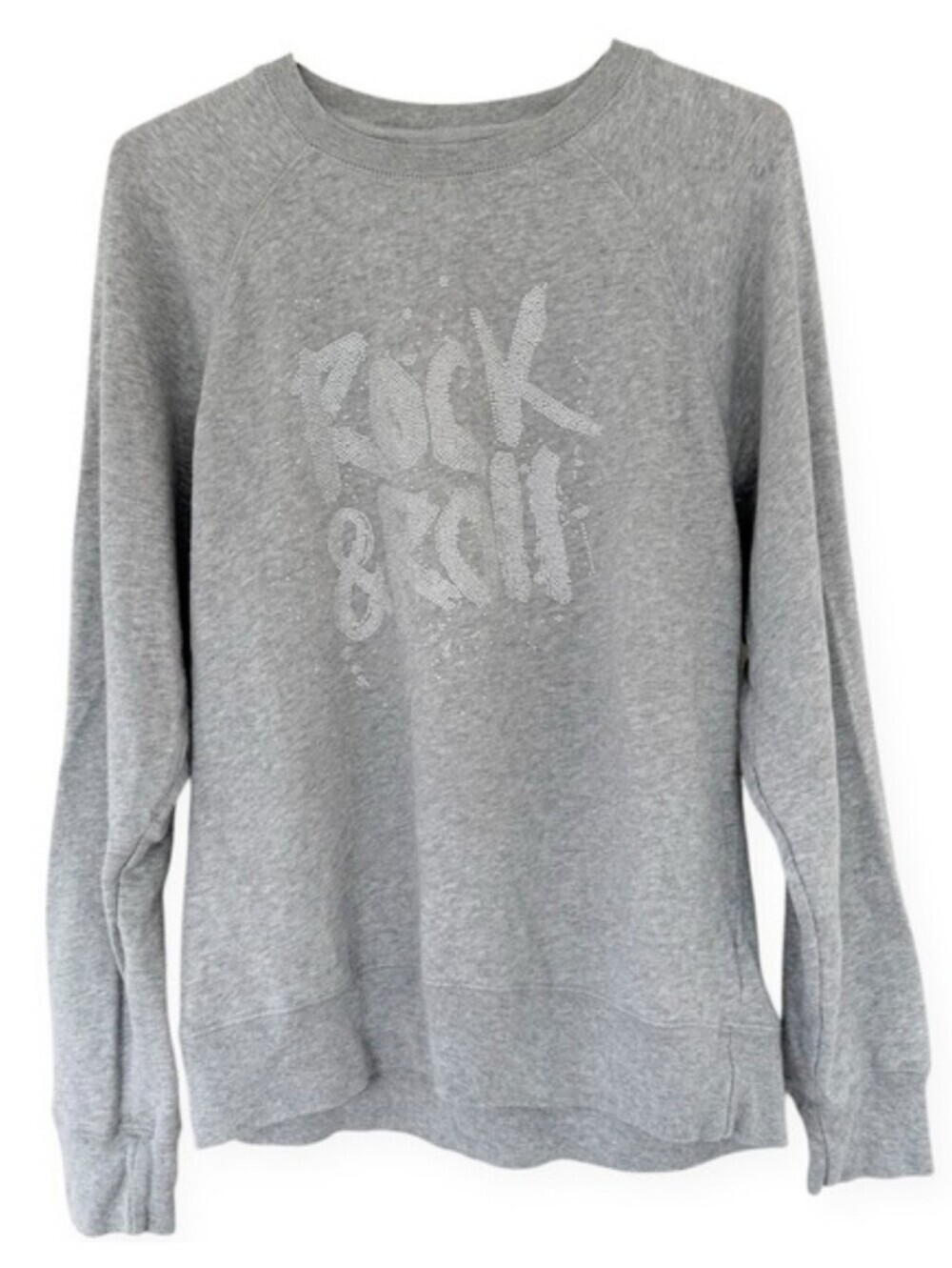 Zadig & Voltaire Gray Rock N Roll sweatshirt size small